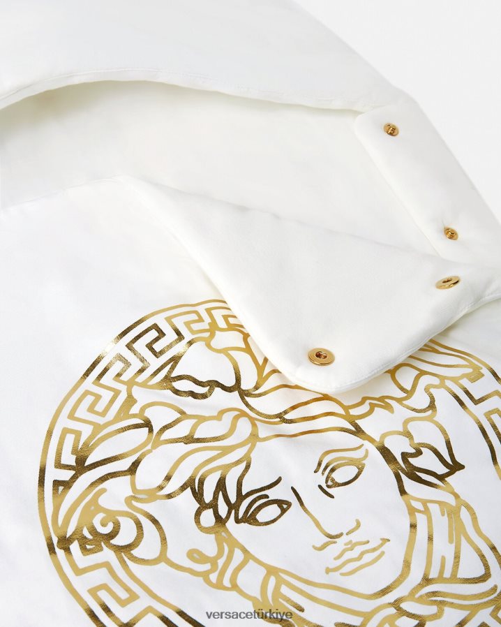 Versace medusa bebek yuvası çocuklar Beyaz altın Aksesuarlar B0HHR81846