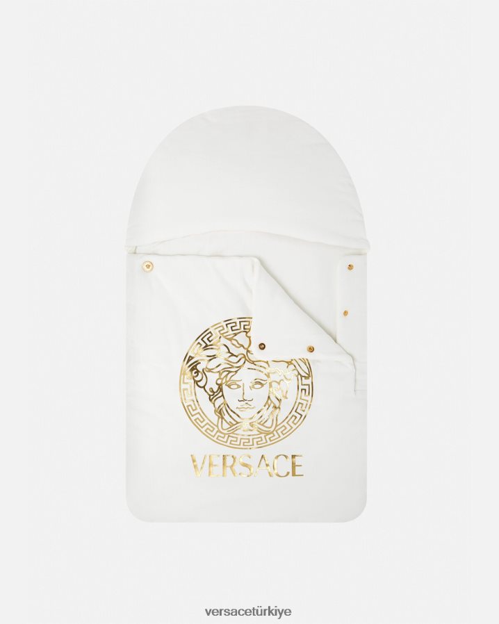Versace medusa bebek yuvası çocuklar Beyaz altın Aksesuarlar B0HHR81846