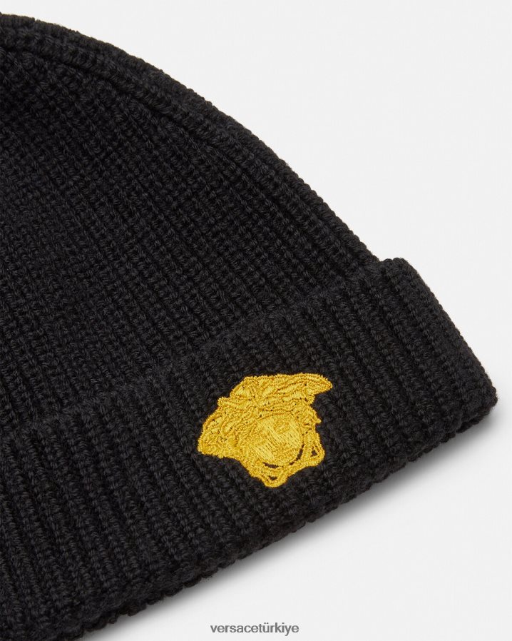 Versace medusa bere çocuklar siyah Aksesuarlar B0HHR82073