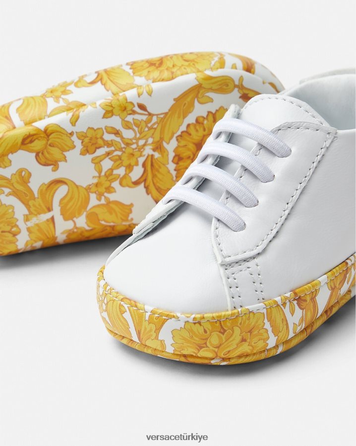 Versace barok bebek ayakkabısı çocuklar Yazdır ayakkabı B0HHR81837
