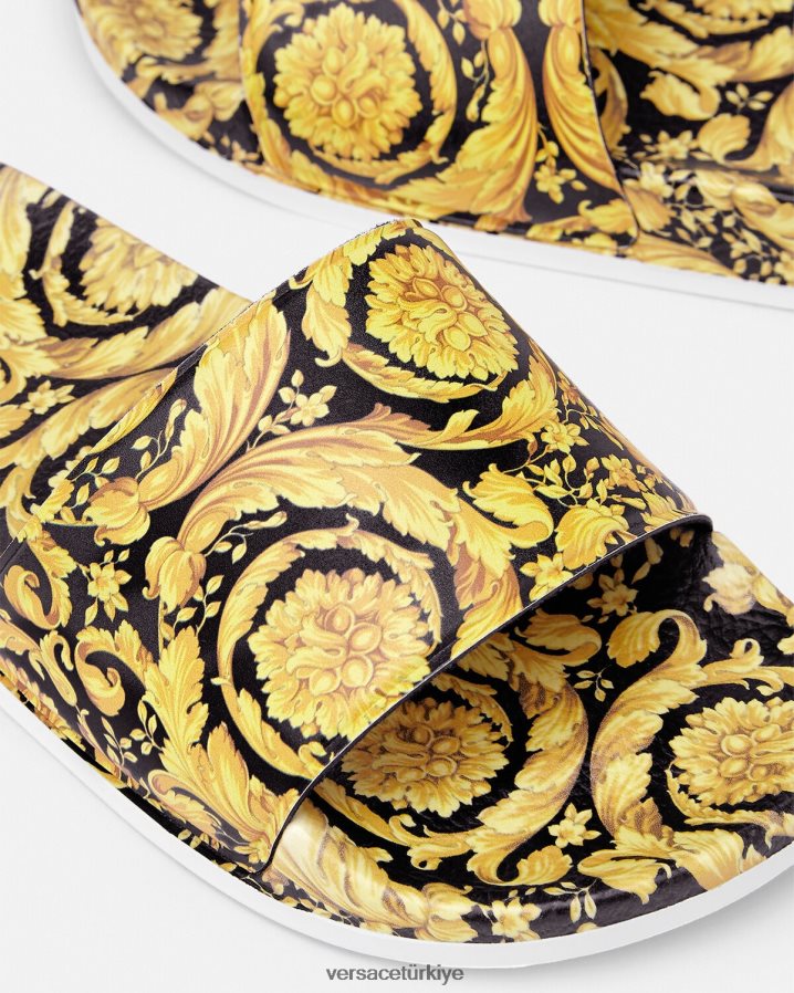 Versace barok slaytlar çocuklar Yazdır ayakkabı B0HHR82035