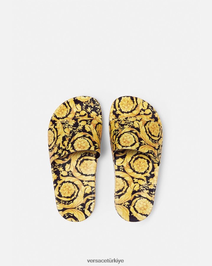 Versace barok slaytlar çocuklar Yazdır ayakkabı B0HHR82035