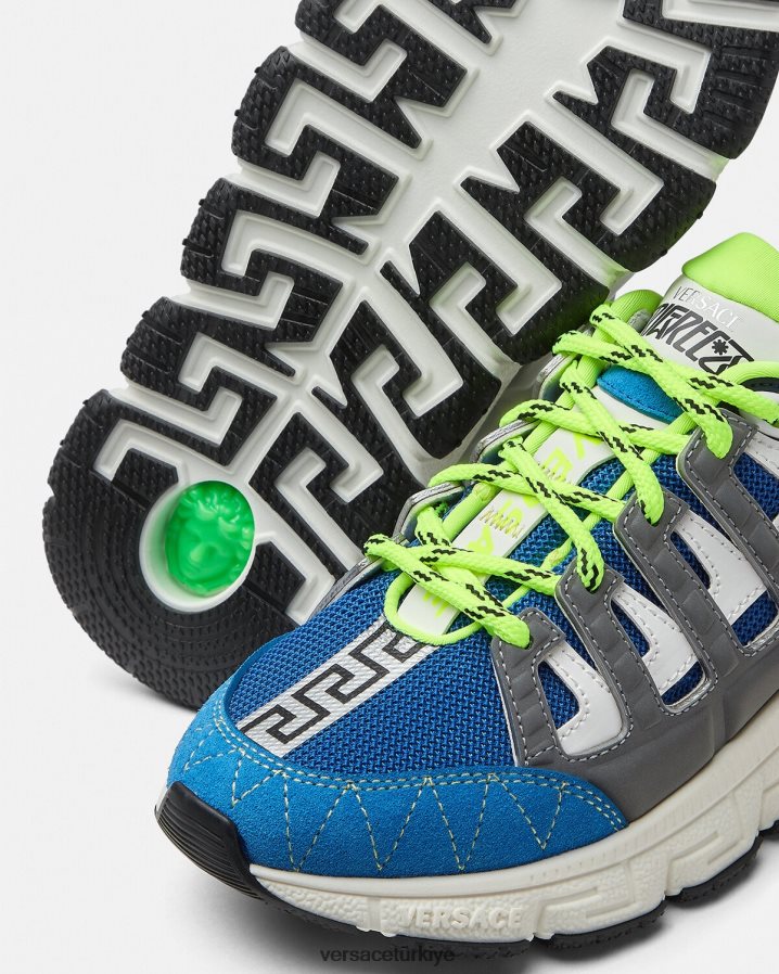 Versace trigreca spor ayakkabı çocuklar çok renkli ayakkabı B0HHR82046