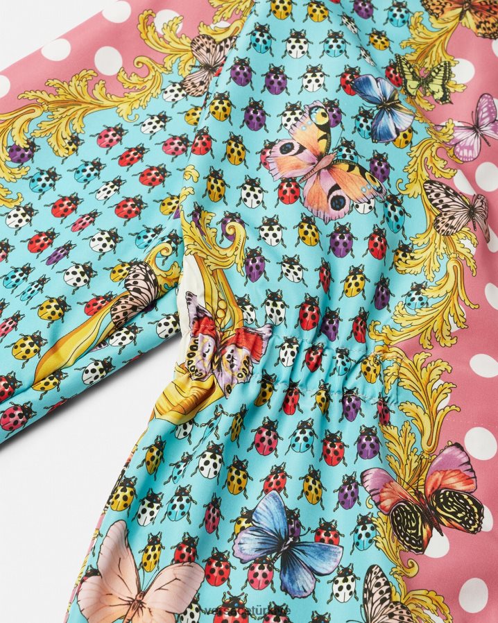 Versace kelebekli rüzgarlık ceket çocuklar Yazdır Giyim B0HHR81937