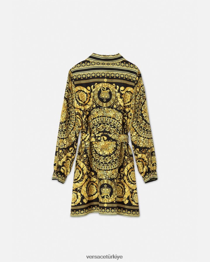 Versace barok ipek elbise çocuklar Yazdır Giyim B0HHR81955