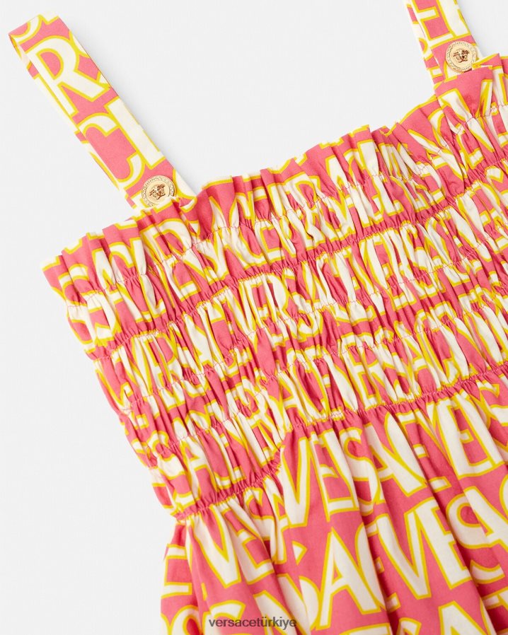 Versace boydan boya elbise çocuklar Yazdır Giyim B0HHR81950
