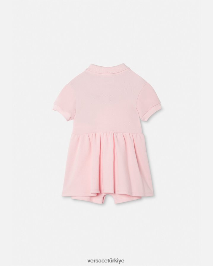 Versace medusa bebek elbisesi çocuklar açık pembe Giyim B0HHR81834