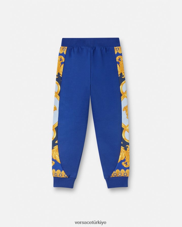 Versace barocco 660 eşofman altı çocuklar taslak Giyim B0HHR82110