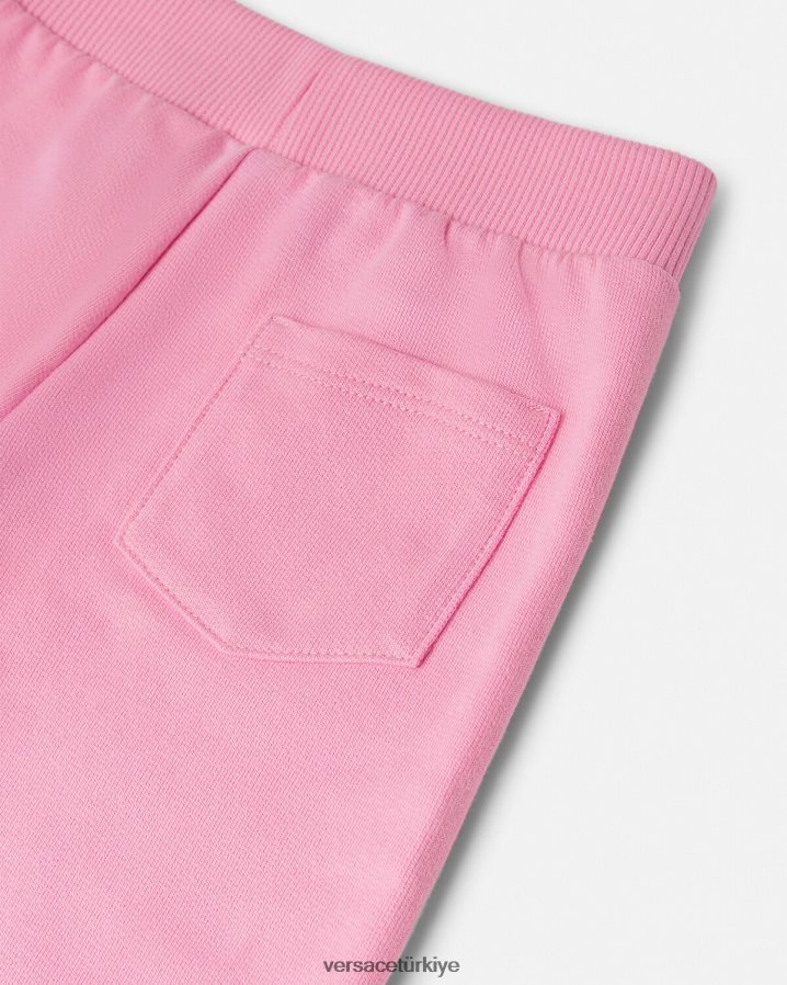 Versace emniyet pimi bebek eşofman altı çocuklar pembe Giyim B0HHR81917