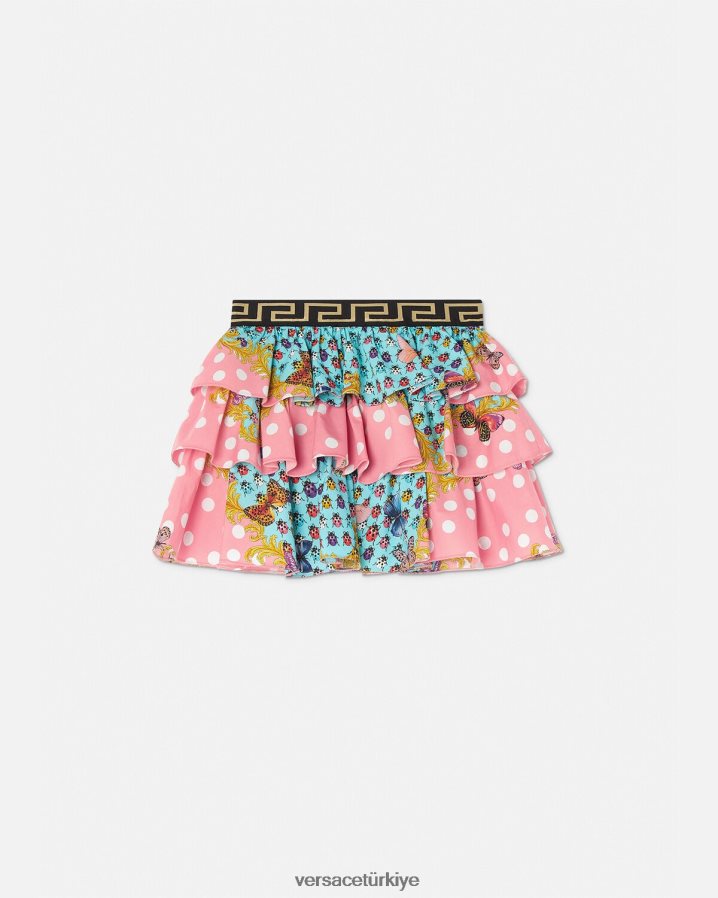 Versace kelebekler etek çocuklar Yazdır Giyim B0HHR81939