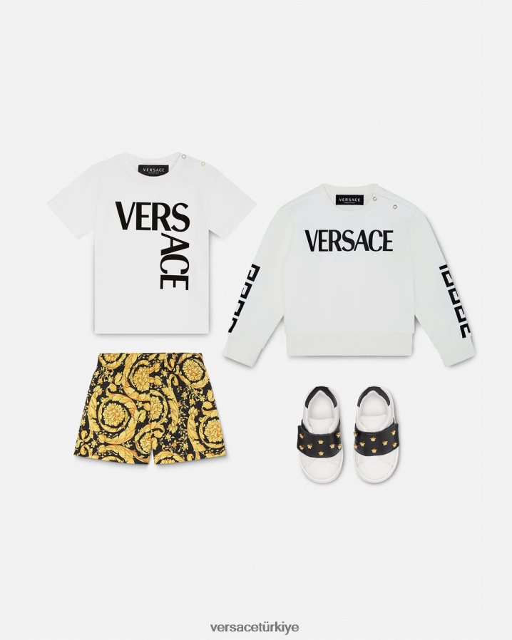 Versace barocco bebek deniz şortu çocuklar Yazdır Giyim B0HHR81885