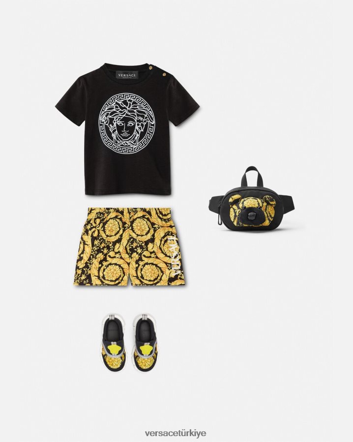 Versace barocco bebek deniz şortu çocuklar Yazdır Giyim B0HHR81886