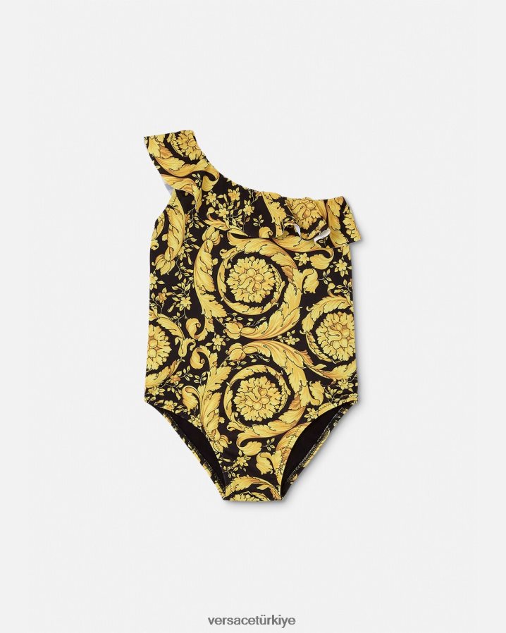 Versace barocco bebek tek parça mayo çocuklar Yazdır Giyim B0HHR81860