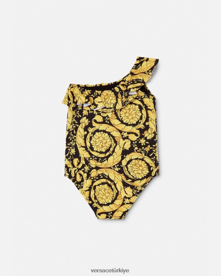 Versace barocco bebek tek parça mayo çocuklar Yazdır Giyim B0HHR81860