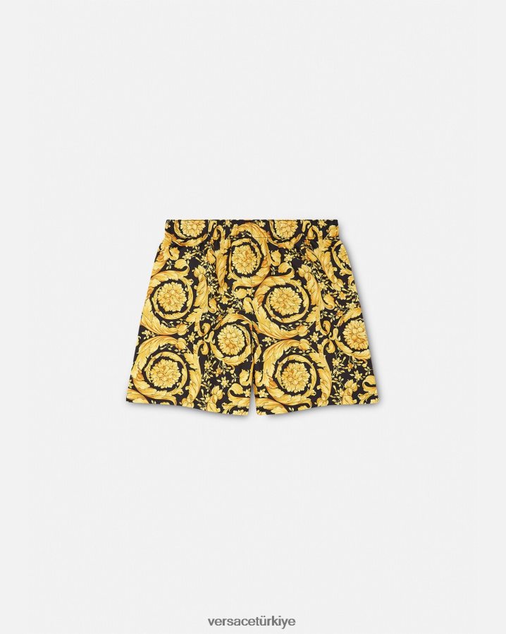 Versace barok desenli deniz şortu çocuklar Yazdır Giyim B0HHR82097