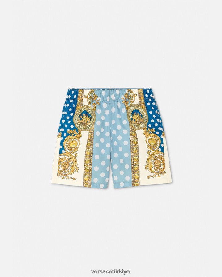 Versace deniz kabuğu barok deniz şortu çocuklar Yazdır Giyim B0HHR82085