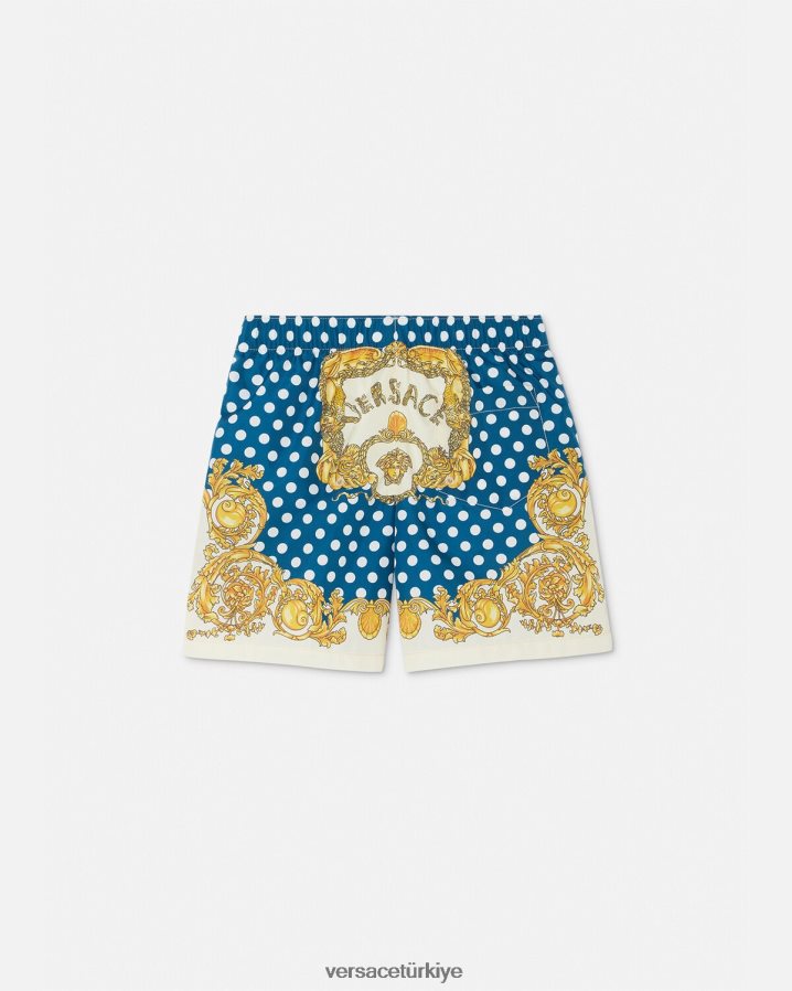Versace deniz kabuğu barok deniz şortu çocuklar Yazdır Giyim B0HHR82085