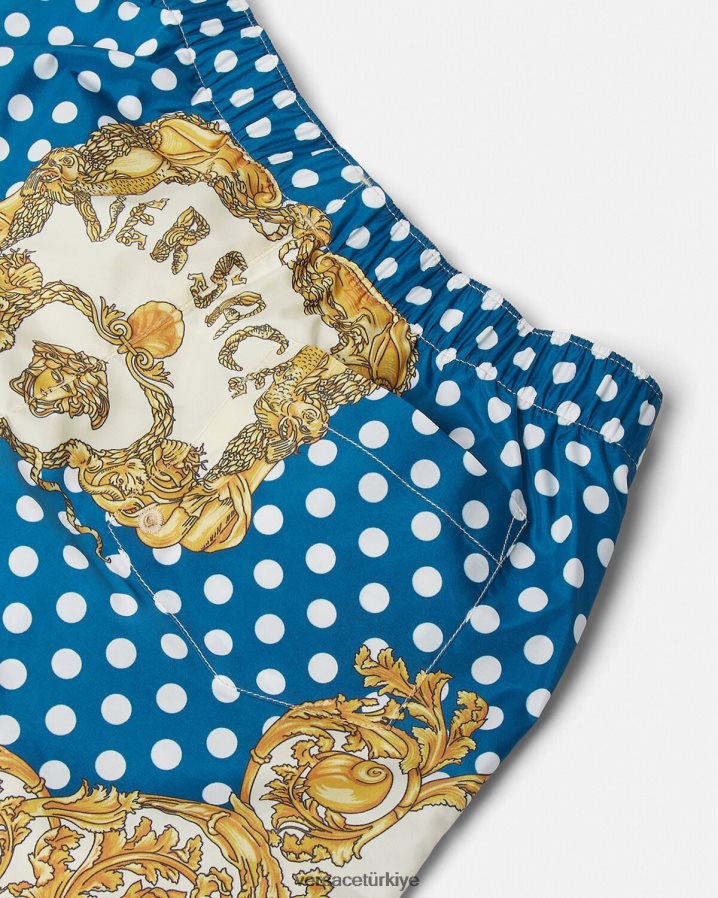 Versace deniz kabuğu barok deniz şortu çocuklar Yazdır Giyim B0HHR82085