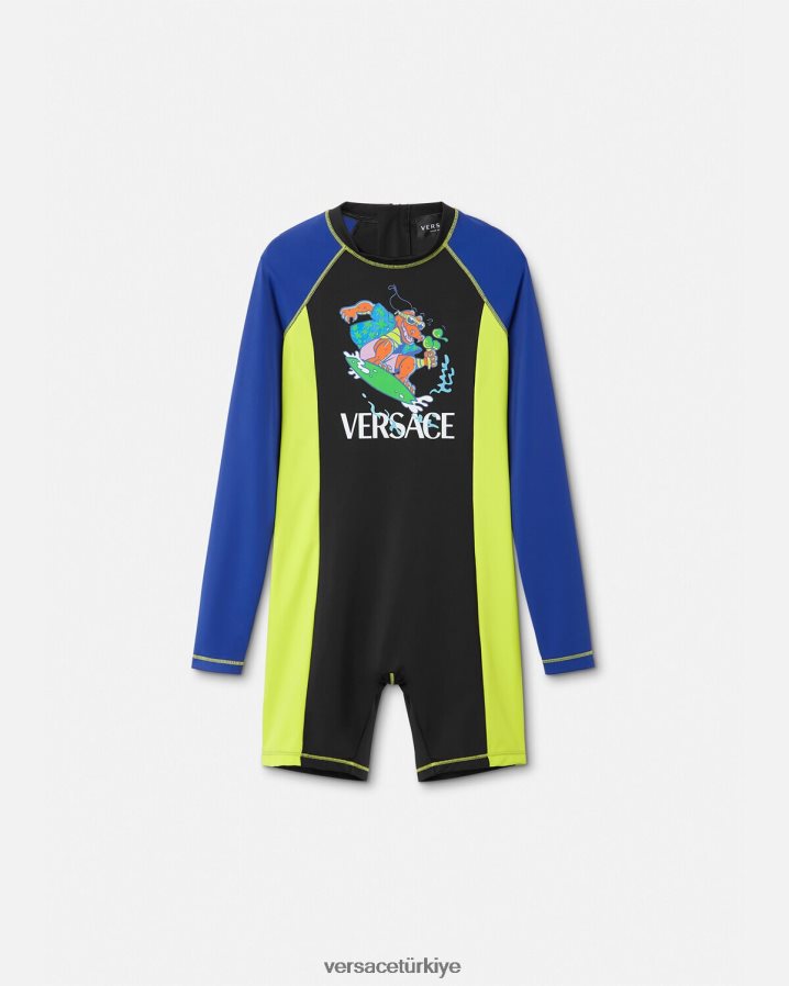 Versace güneşten koruyan wetsuit çocuklar çok renkli Giyim B0HHR82136