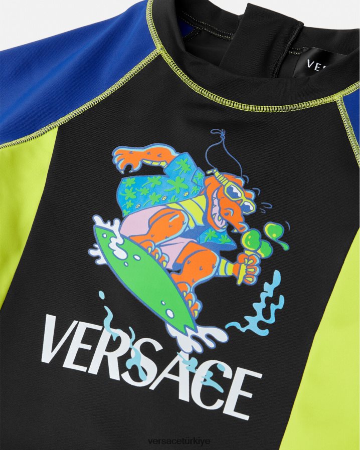 Versace güneşten koruyan wetsuit çocuklar çok renkli Giyim B0HHR82136