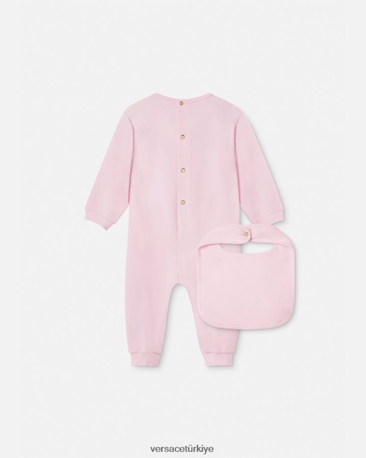 Versace donella zincirli bebek uyku tulumu seti çocuklar pembe Giyim B0HHR81830
