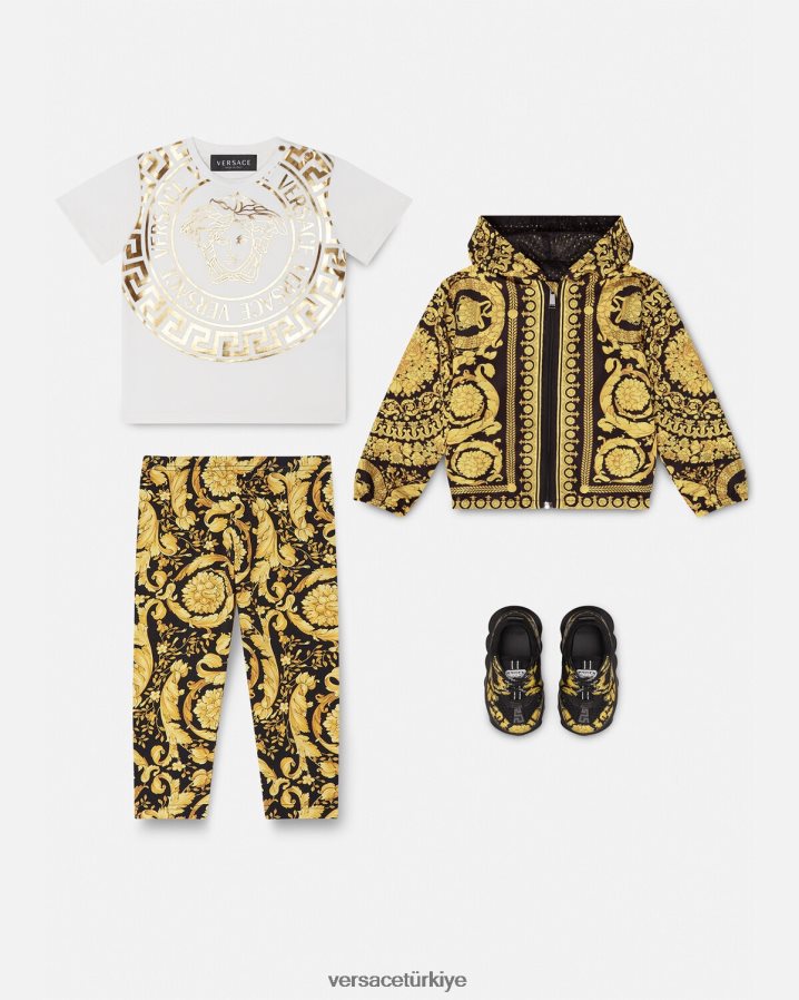 Versace barocco bebek taytları çocuklar Yazdır Giyim B0HHR81861