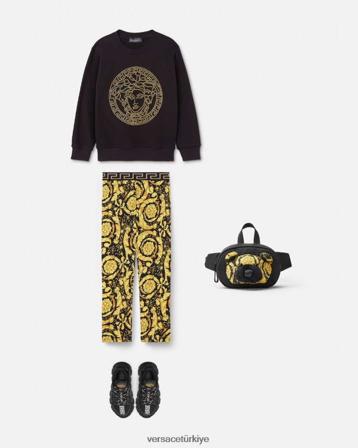 Versace barok tayt çocuklar Yazdır Giyim B0HHR81960