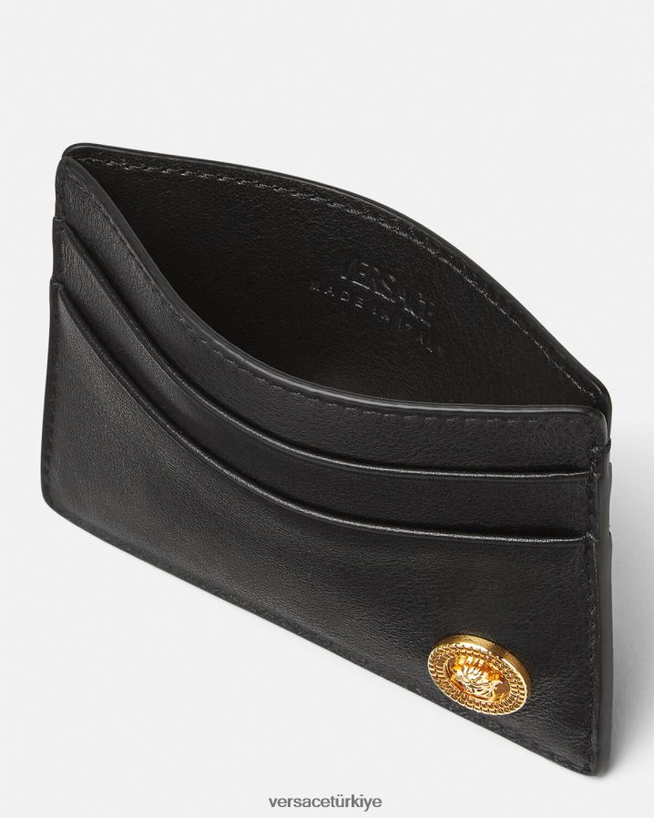 Versace medusa biggie kart sahibi erkekler siyah Aksesuarlar B0HHR81635