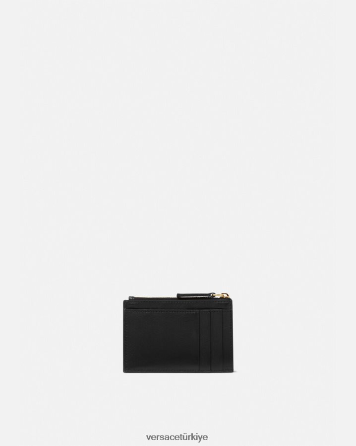 Versace medusa kart sahibi erkekler siyah Aksesuarlar B0HHR81639