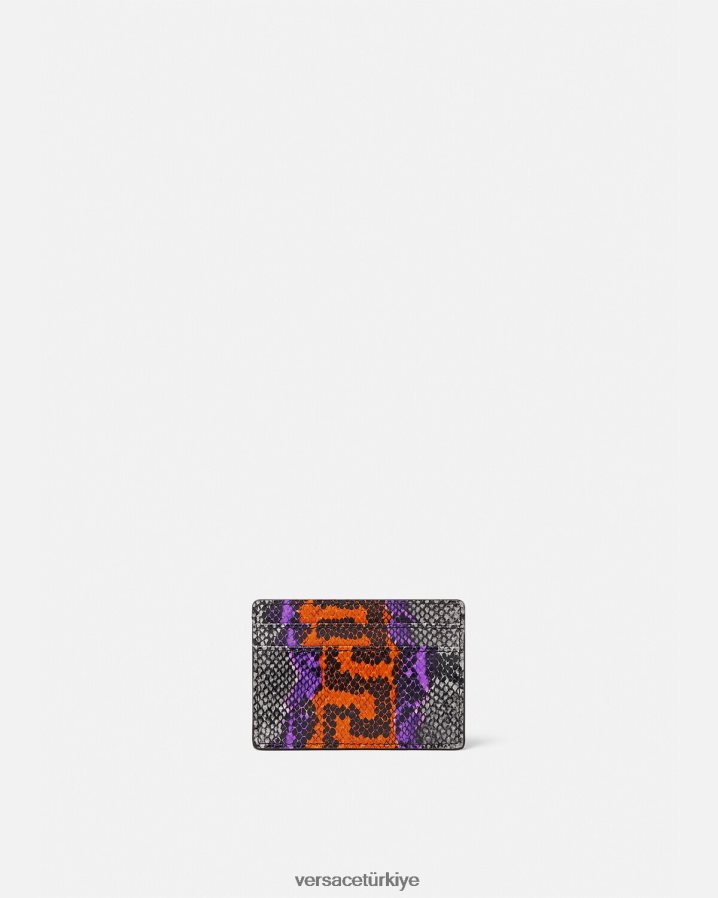 Versace python greca baskı kartı sahibi erkekler Yazdır Aksesuarlar B0HHR81651