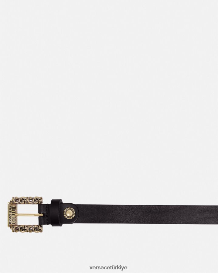 Versace barok ince atom kuşağı erkekler siyah Aksesuarlar B0HHR82482