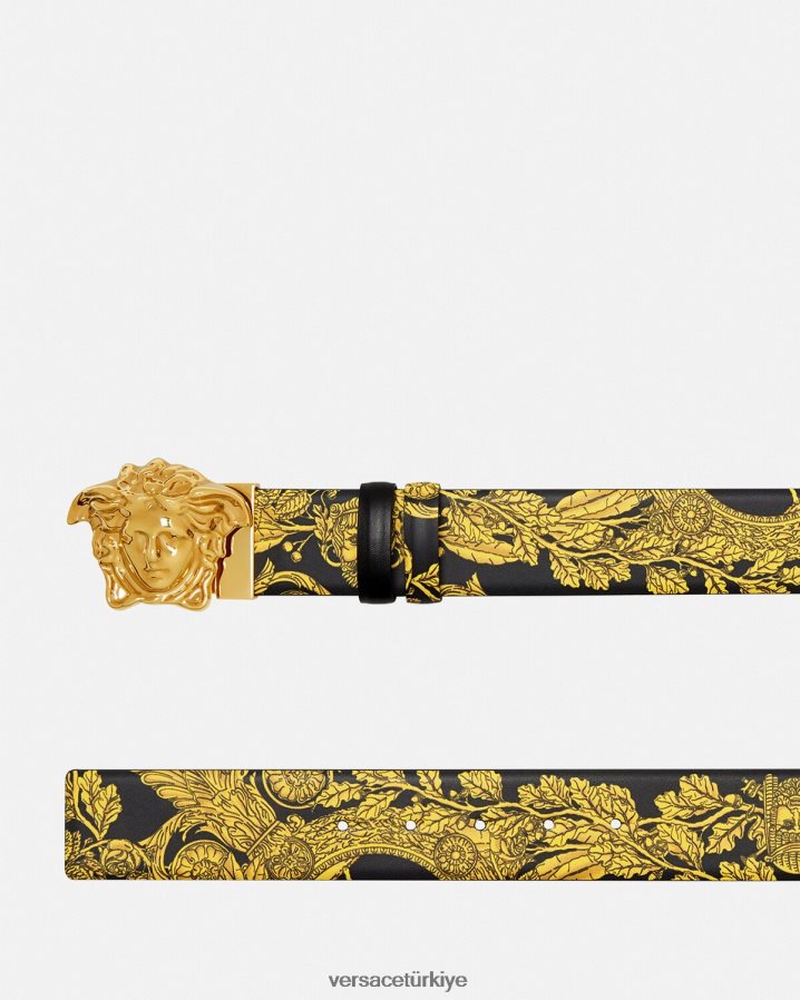 Versace maschera barok ters çevrilebilir kemer erkekler Yazdır Aksesuarlar B0HHR81629