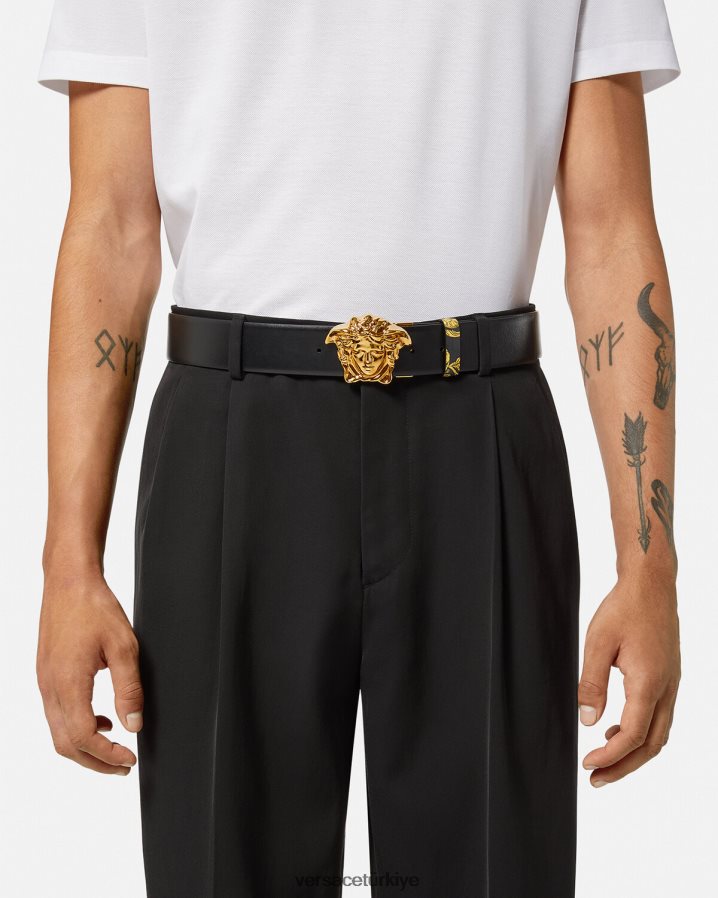 Versace maschera barok ters çevrilebilir kemer erkekler Yazdır Aksesuarlar B0HHR81629