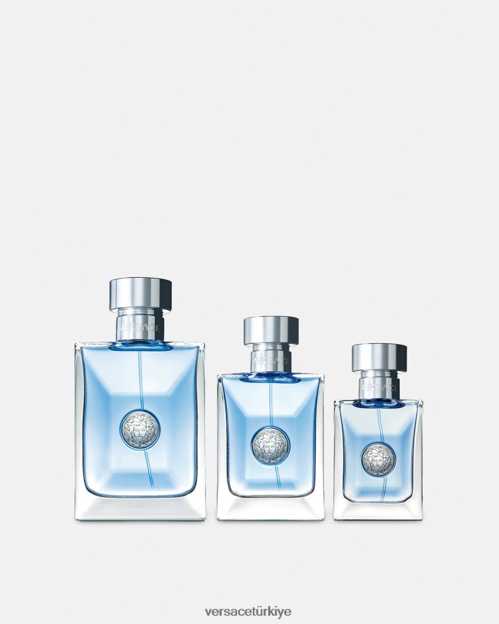 Versace homme edt 50 ml dökün erkekler mavi Aksesuarlar B0HHR81722
