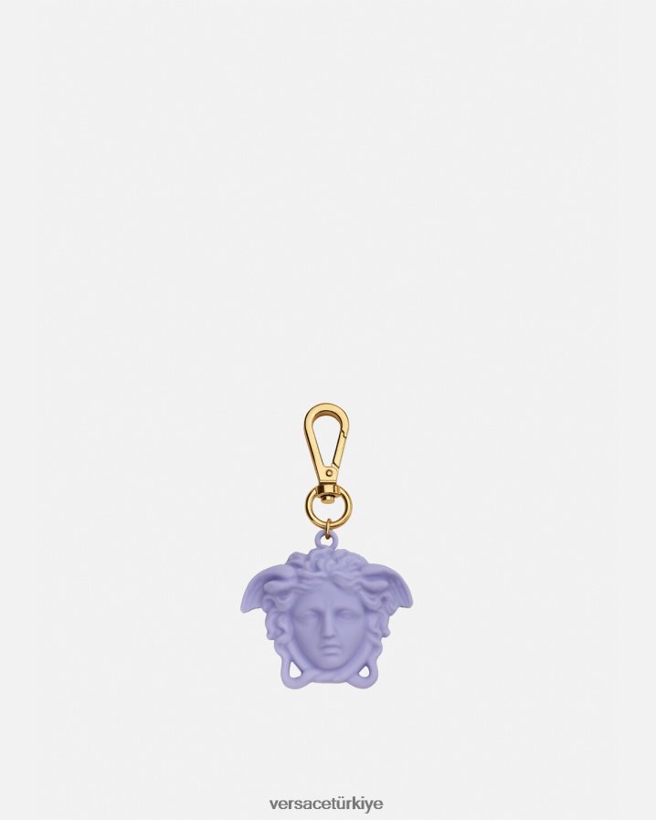 Versace la medusa anahtarlık erkekler leylak Aksesuarlar B0HHR81657