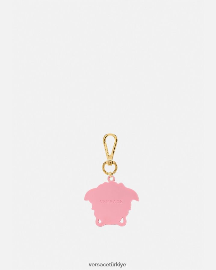 Versace la medusa anahtarlık erkekler pembe Aksesuarlar B0HHR81659