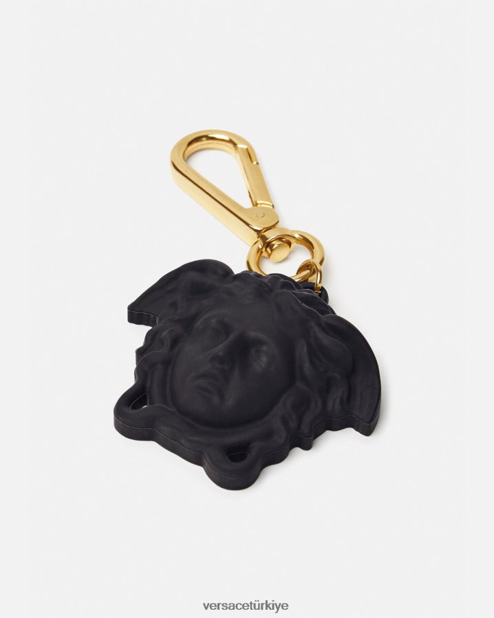 Versace la medusa anahtarlık erkekler siyah Aksesuarlar B0HHR81658