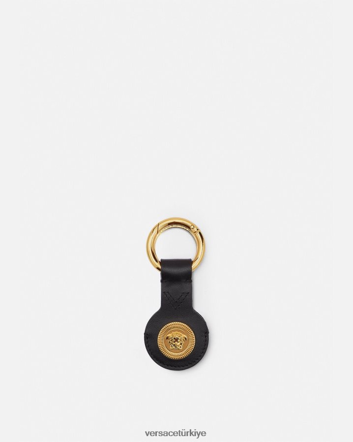 Versace medusa hava etiketli anahtarlık erkekler siyah Aksesuarlar B0HHR81664