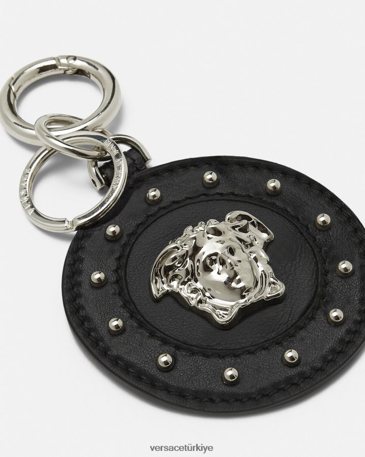 Versace medusa çivili anahtarlık erkekler siyah Aksesuarlar B0HHR81663