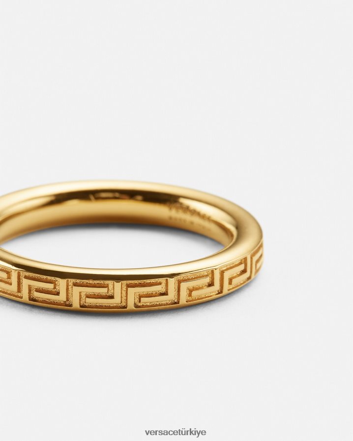 Versace kazınmış yunan anahtarlık erkekler altın Aksesuarlar B0HHR81686
