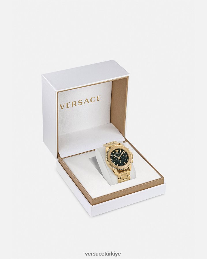 Versace greca aksiyon krono izle erkekler pnul Aksesuarlar B0HHR81709