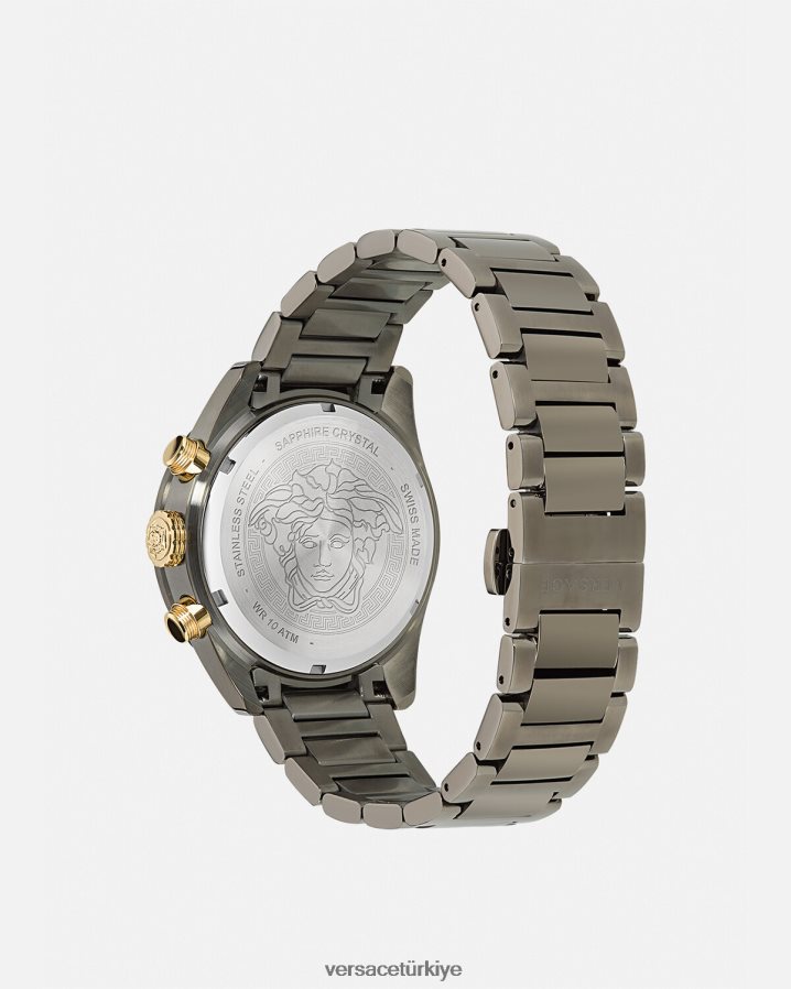 Versace greca kubbe krono izle erkekler pnul Aksesuarlar B0HHR81705