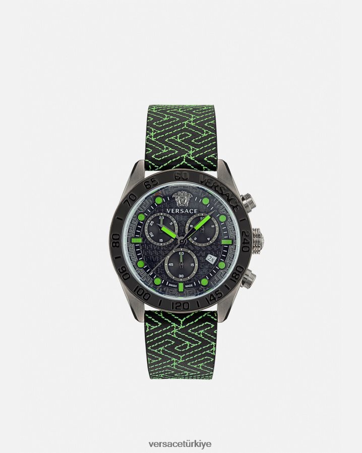 Versace greca kubbe krono izle erkekler pnul Aksesuarlar B0HHR81706