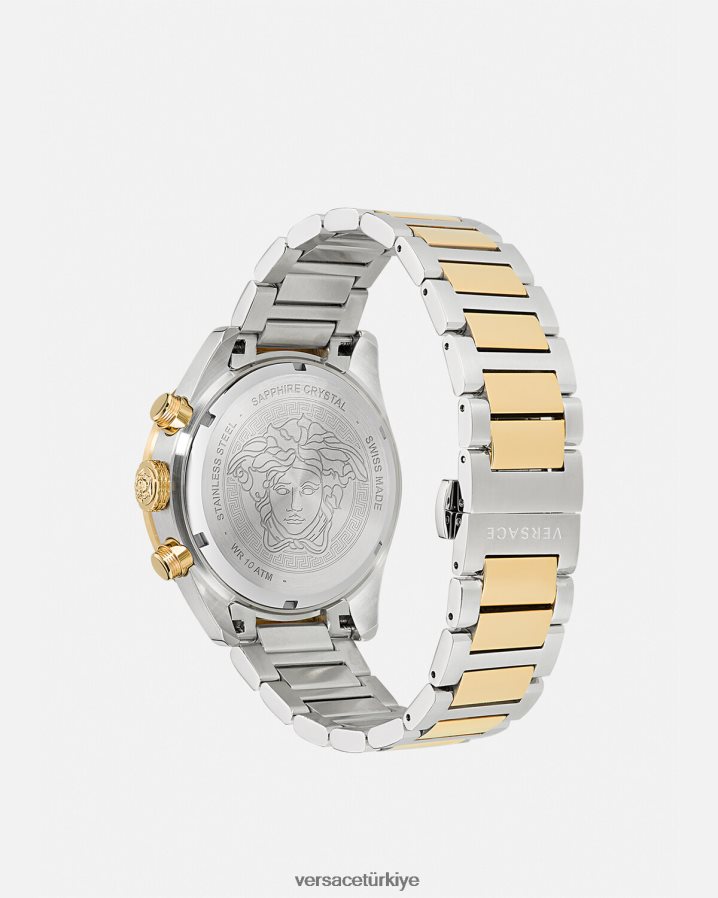 Versace greca kubbe krono izle erkekler pnul Aksesuarlar B0HHR81707