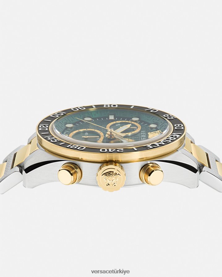 Versace greca kubbe krono izle erkekler pnul Aksesuarlar B0HHR81707