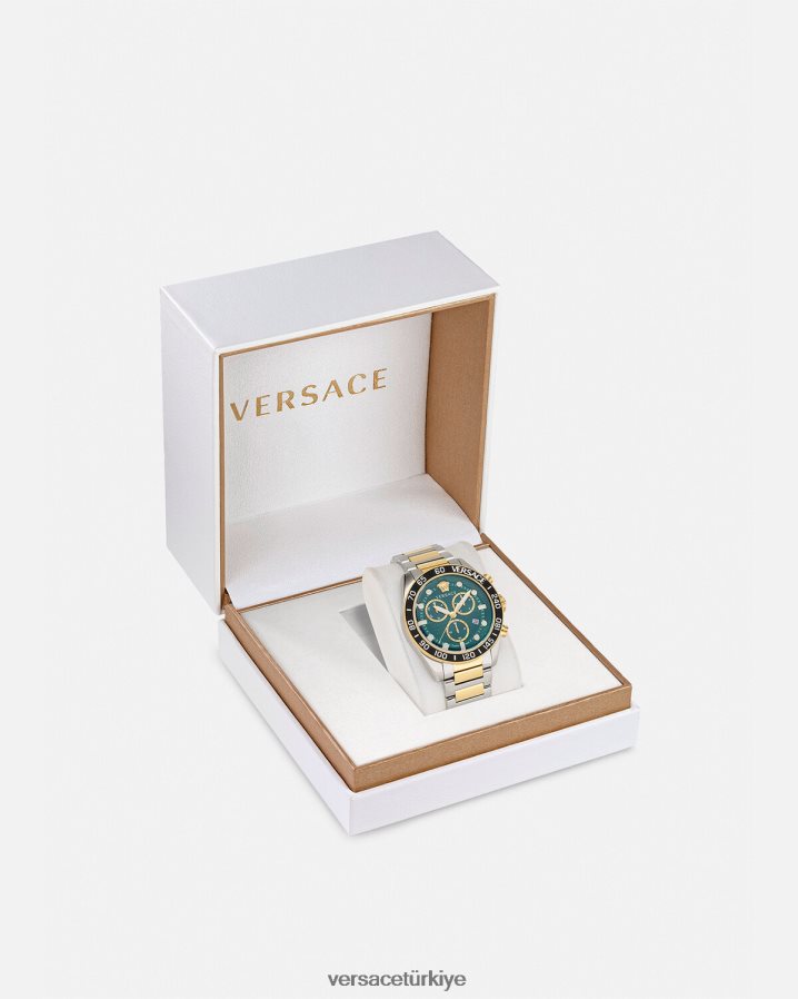 Versace greca kubbe krono izle erkekler pnul Aksesuarlar B0HHR81707