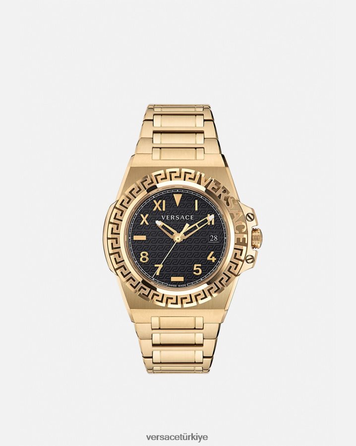 Versace greca reaksiyon izle erkekler pnul Aksesuarlar B0HHR81712