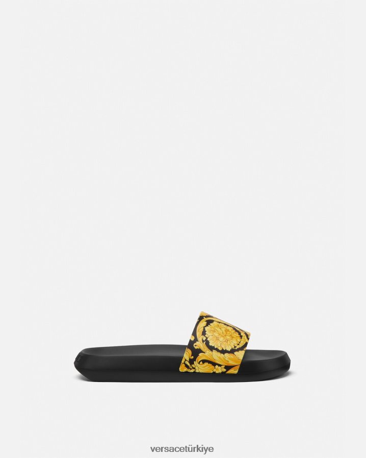 Versace barok kaydırıcılar erkekler Yazdır ayakkabı B0HHR81594