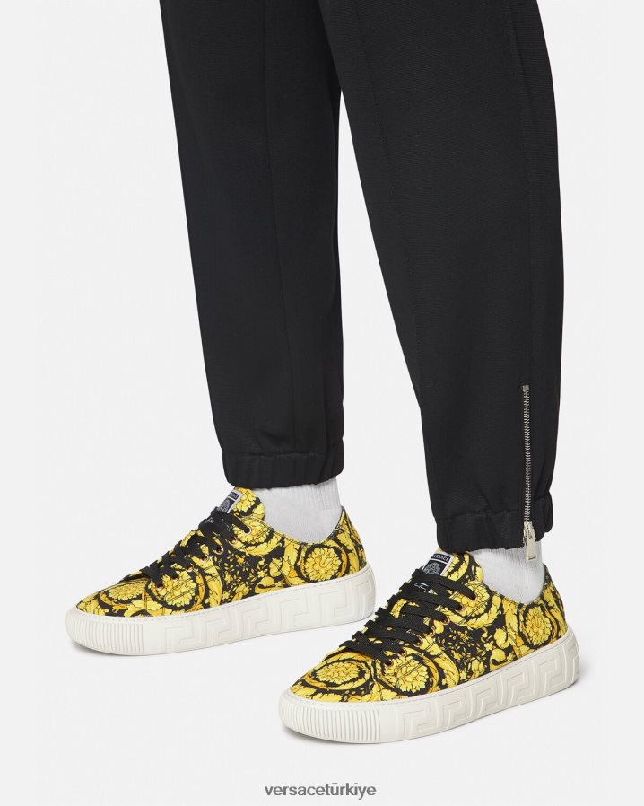 Versace barocco greca eğitmenleri erkekler Yazdır ayakkabı B0HHR81553