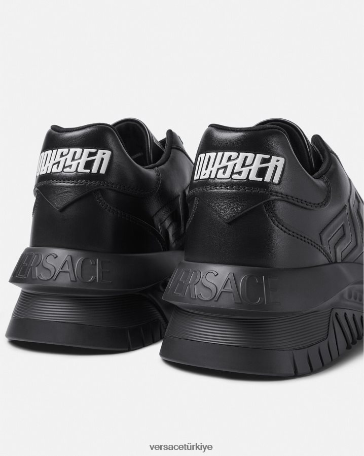 Versace greca odissea spor ayakkabı erkekler siyah ayakkabı B0HHR81517